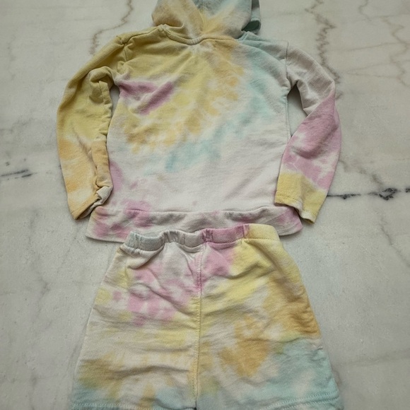 C&C California Kids Pink and White Set Size XS(4/5) - Picture 2 of 4